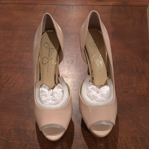 Jessica Simpson Shoes - NEW! Jessica Simpson Js Marcella nude heels